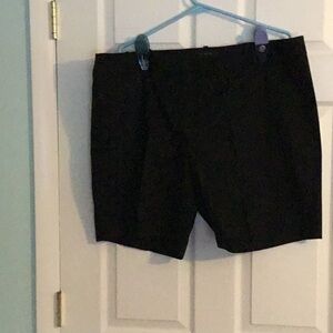 Talbots WP Size 18 Black Shorts